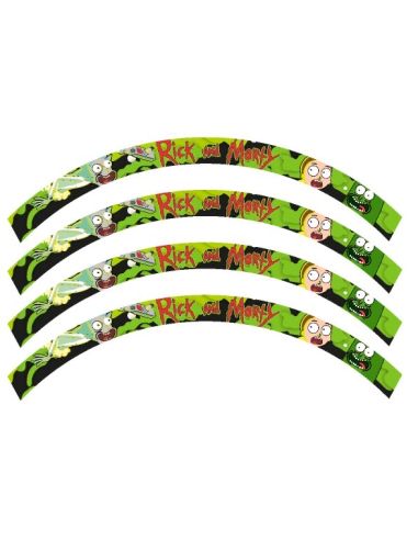 Liseret de jante - 10 pouces - n°22- Scoot 50 Racing