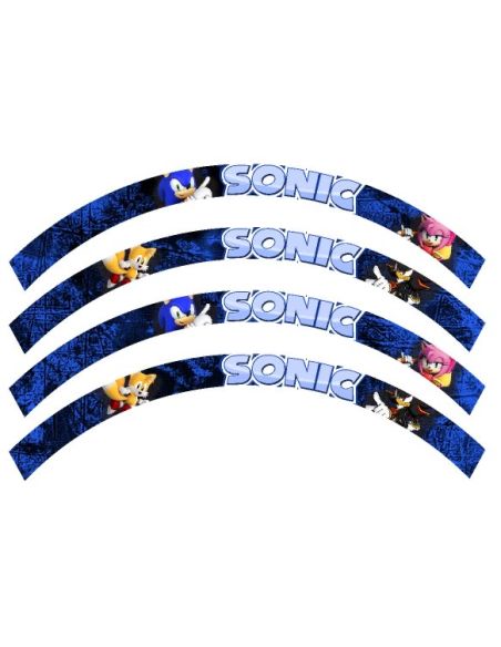 Liseret de jante - 10 pouces - n°25- Scoot 50 Racing