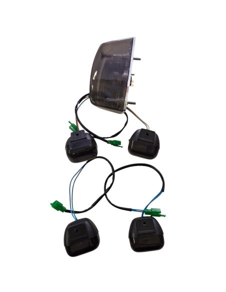 Ensemble éclairage fumé mbk stunt