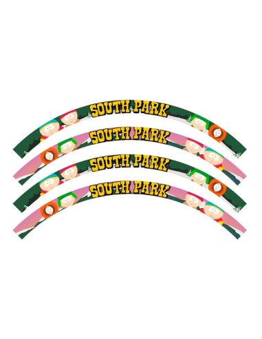 Liseret de jante - 12 pouces - n°18- Scoot 50 Racing