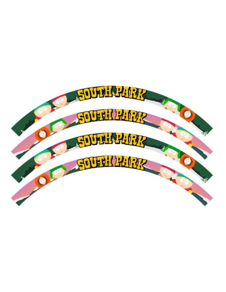 Liseret de jante - 12 pouces - n°18- Scoot 50 Racing