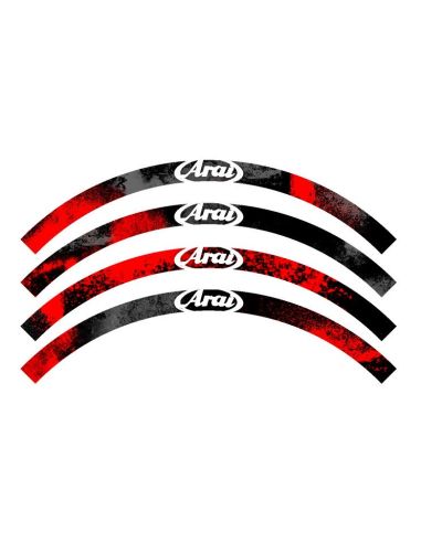 Liseret de jante - 12 pouces - n°24 -Scoot 50 Racing