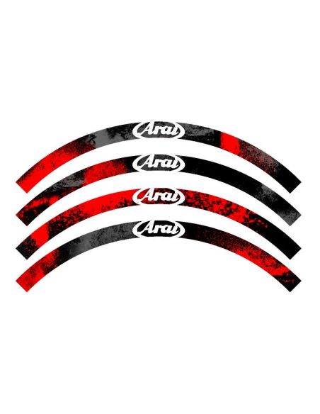 Liseret de jante - 12 pouces - n°24 -Scoot 50 Racing