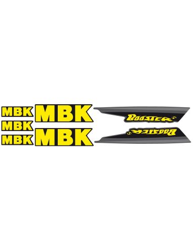 Kit déco MBK Booster type origine 4 - Scoot 50 Racing