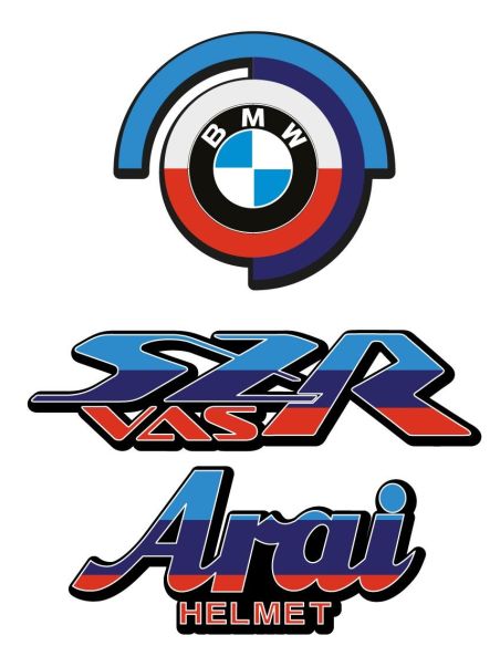 Autocollant casque n46