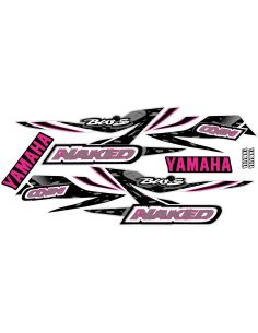 Kit déco MBK Booster bw's naked type origine rose  - Scoot 50 Racing