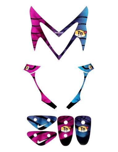 Kit déco stunt 3 pièces n°1 - Scoot 50 Racing