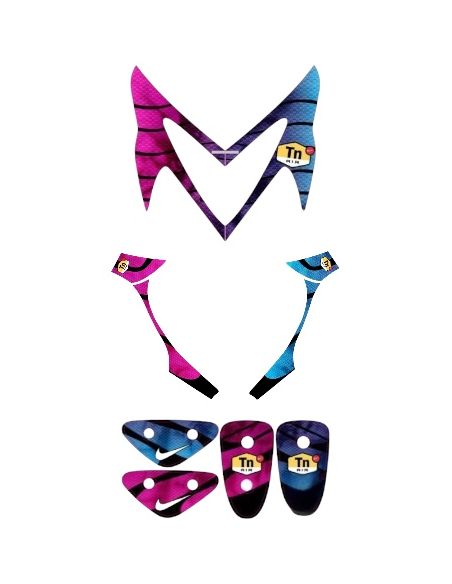 Kit déco stunt 3 pièces n°1 - Scoot 50 Racing