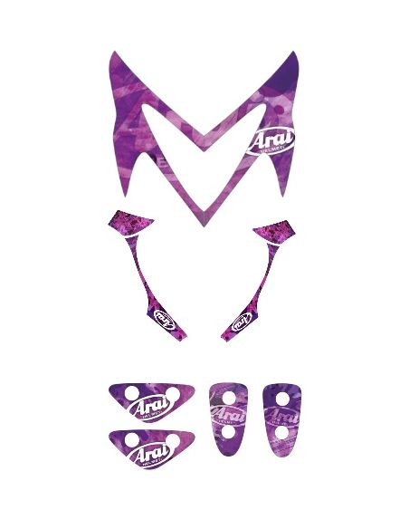 Kit déco stunt 3 pièces n°5 - Scoot 50 Racing