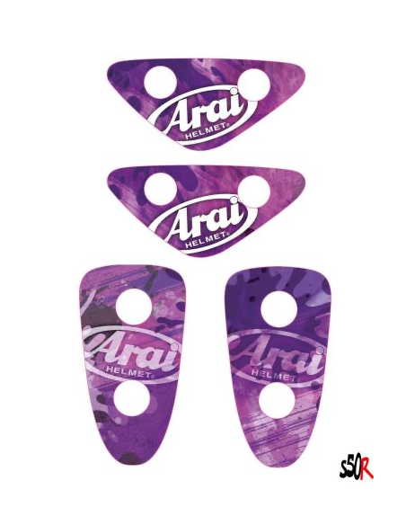 Kit déco stunt 3 pièces n°5 - Scoot 50 Racing