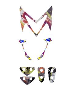 Kit déco stunt 3 pièces n°6 - Scoot 50 Racing