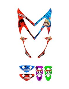 Kit déco stunt 3 pièces n°8 - Scoot 50 Racing