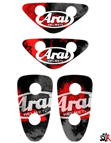 Kit déco stunt 3 pièces n°9 - Scoot 50 Racing