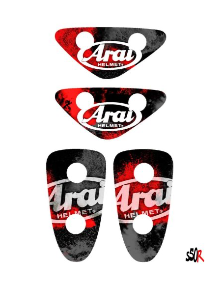 Kit déco stunt 3 pièces n°9 - Scoot 50 Racing