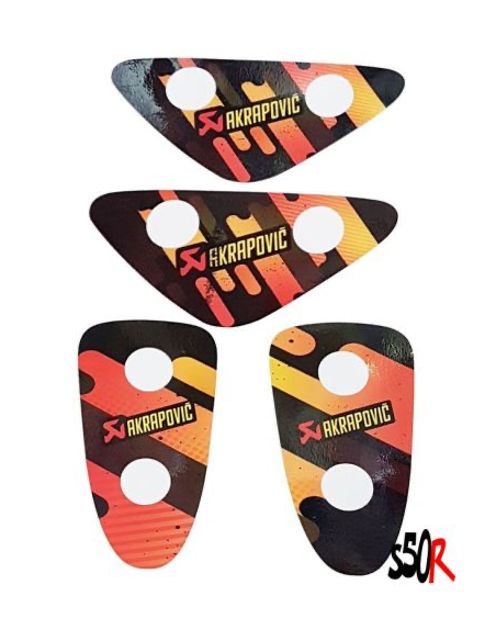 Kit déco stunt 3 pièces n°11 - Scoot 50 Racing