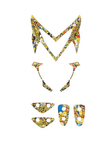 Kit déco stunt 3 pièces n°13 -Scoot 50 Racing