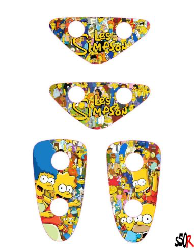 Kit déco stunt 3 pièces n°13 -Scoot 50 Racing