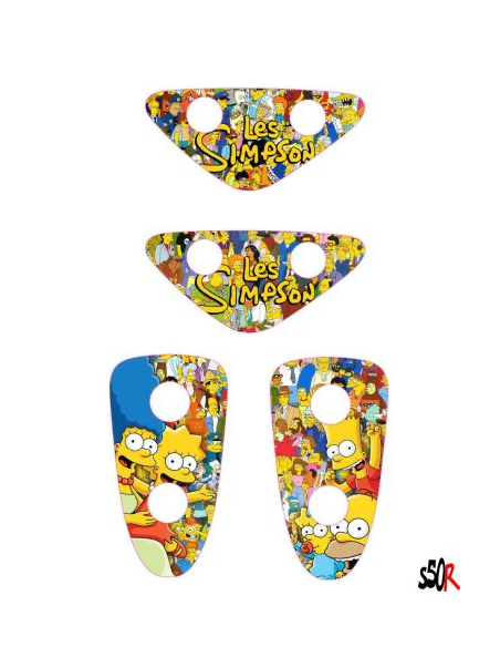 Kit déco stunt 3 pièces n°13 -Scoot 50 Racing