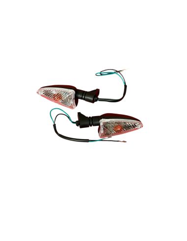 Lot clignotant fumé universel - Scoot 50 Racing