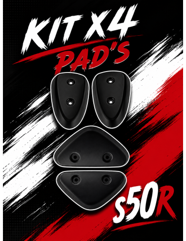 Kit x4 pad's MBK Stunt Yamaha Slider - noir