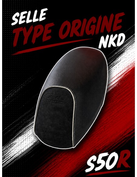 Selle type origine  pour Stunt - Scoot 50 racing