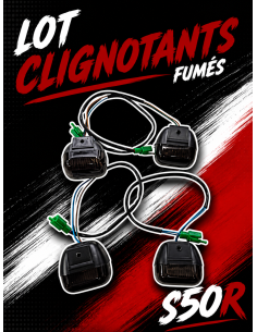 Lot clignotants fumé MBK Stunt - Scoot 50 racing