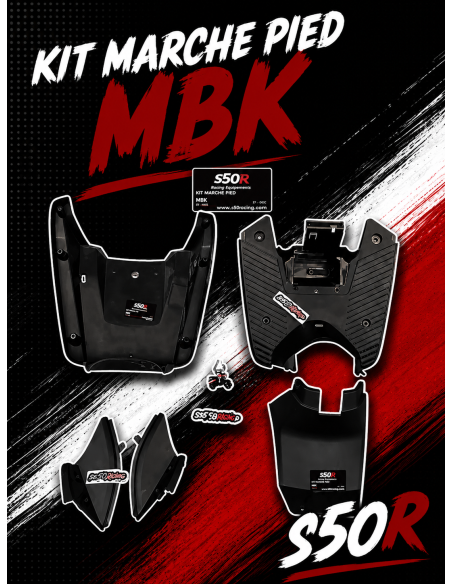 Kit marche pieds  - scoot50racing.