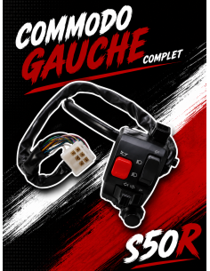 Commodo gauche complet mbk stunt