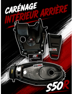 Carénage intérieur arrière mbk stunt - scoot50racing