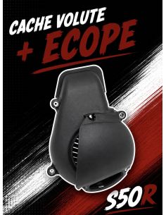 Cache volute + écope MBK stunt / booster  YAMAHA slider / bw's