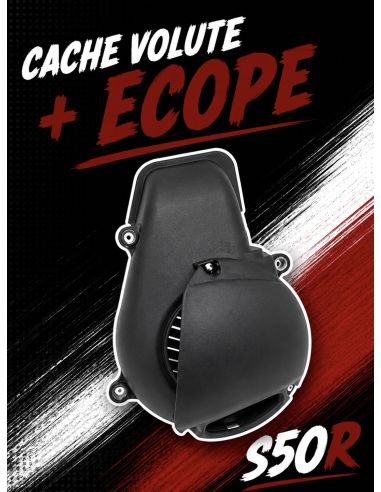 Cache volute + écope MBK stunt / booster  YAMAHA slider / bw's