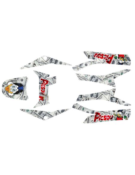 Kit déco  booster OLD n°8 - Scoot50arcing.fr