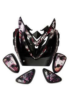 kit carénage 3 pièces MBK stunt + kit déco n°2 - Scoot50racing