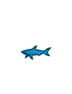 Autocollant Requin 3D 55-Scoot 50 Racing