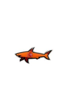 Autocollant Requin 3D 60-Scoot 50 Racing