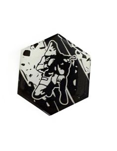 Autocollant Piaggio 3D  n°3 - Scoot 50 Racing