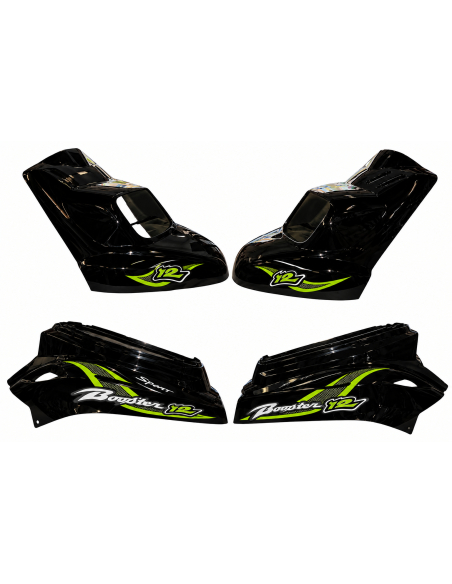 Ensemble carénage MBK Booster 12 pouces n°6 - Scoot 50 Racing