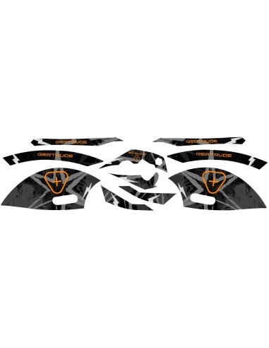 Kit déco ZIP SP complet n°24 -Scoot 50 Racing