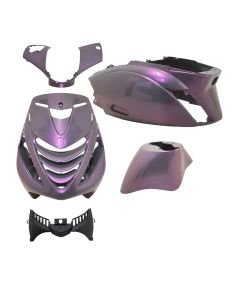 Kit carénage Piaggio Zip SP violet/gris - Scoot50racing