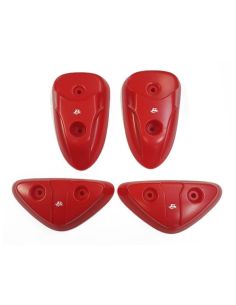Kit x4 pad's mbk Stunt Yamaha Slider - rouge type origine