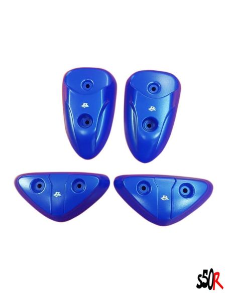 Kit x4 pad's MBK Stunt Yamaha Slider - bleu type origine