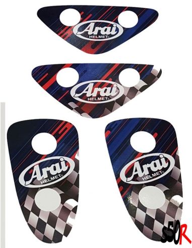 Kit déco Pads stunt n°3 - Scoot 50 Racing